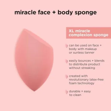 Miracle Face & Body Sponge for Flawless Makeup Finish