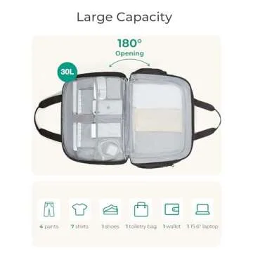 BAGSMART Duffle Bag for Travel - Stylish & Versatile Weekender Bag for Women