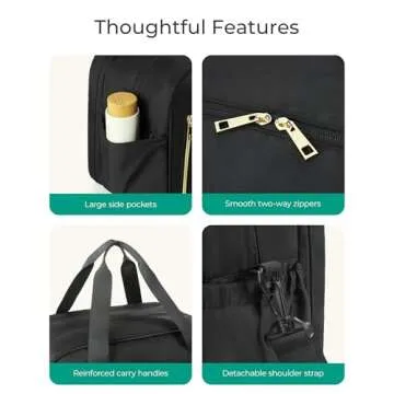 BAGSMART Duffle Bag - The Perfect Travel Companion for Women