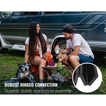 TREKOLOGY Lightweight Portable Camping Table