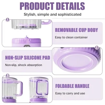 Upgrade 2.5L Mini Portable Washer for Travel & Home