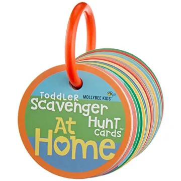 MOLLYBEE KIDS Toddler Scavenger Hunt Cards - Fun Indoor Learning Game for Ages 2-3