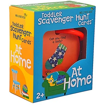 Toddler Scavenger Hunt Cards Indoor Learning Game Ages 2-3
