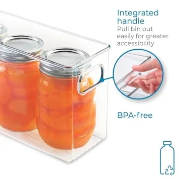 iDesign BPA-Free Kitchen Organizer Bin for Food Storage