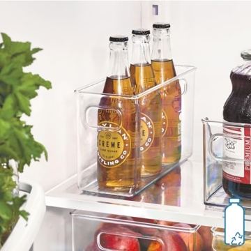 iDesign BPA-Free Kitchen Organizer Bin for Food Storage