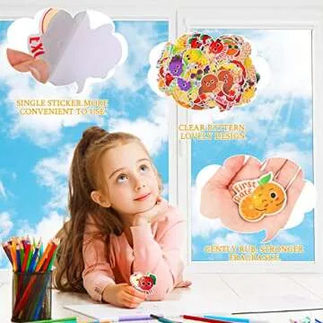 300 Pcs Scratch and Sniff Sticker for Kids Smelly Scented Motivational Stickers Reward Stickers Teacher Stickers Incentive Positive Stickers for Student Classroom Chart School Supplies (Fruity)