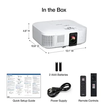 Epson Home Cinema 2350 4K Smart Projector - Stunning Quality