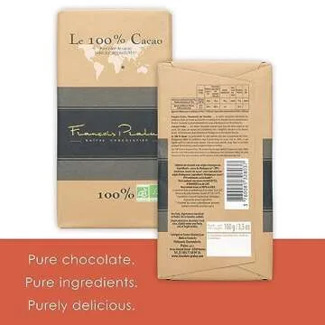 Francois Pralus Le 100% Chocolate Bar 3-pack - Pure Indulgence