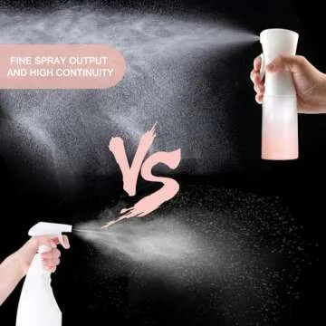 Hounahha Ultra Fine Mist Spray Bottle - Pink 6.87 oz