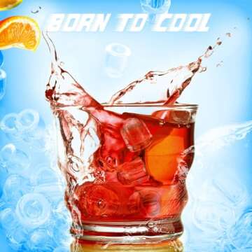 Portable Countertop Ice Maker - 26lb/Day, 2 Ice Sizes, Energy Efficient