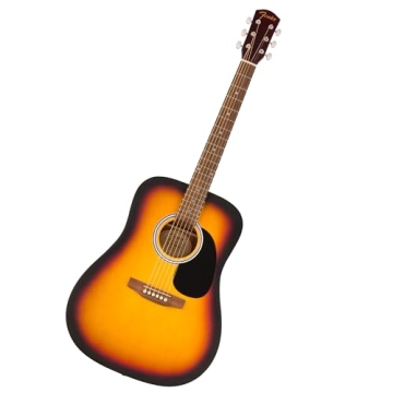 Fender FA-25 Dreadnought Acoustic Guitar for Beginners - Sunburst, 2-Year Warranty