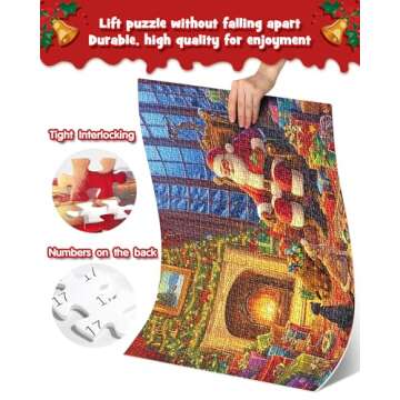 D-FantiX Christmas Puzzle Advent Calendar for All Ages