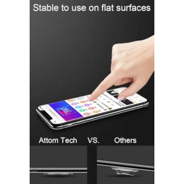 Attom Tech Slimmest Phone Ring Holder for Smartphones