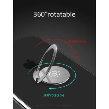 Attom Tech Slimmest Phone Ring Holder for Smartphones