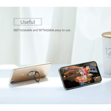 Attom Tech Slimmest Phone Ring Holder for Smartphones