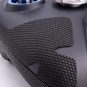 TALONGAMES Controller Grips Tape Compatible with FLYDIGI Vader 4 PRO/Vader 3 PRO/Vader 2 PRO, Anti-Slip, Sweat-Absorbent, Textured Skin kit, for Controllers Handle Grips (Lite Version - Black)