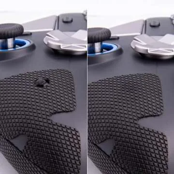 TALONGAMES Controller Grips Tape Compatible with FLYDIGI Vader 4 PRO/Vader 3 PRO/Vader 2 PRO, Anti-Slip, Sweat-Absorbent, Textured Skin kit, for Controllers Handle Grips (Lite Version - Black)