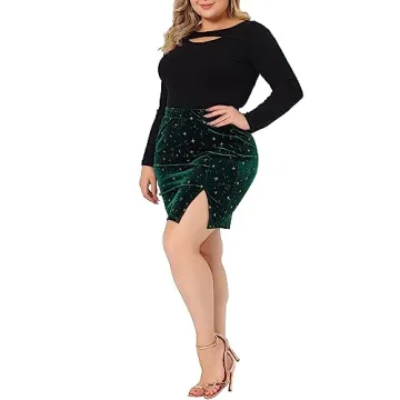 Stylish Plus Size Mini Skirt for Women - Comfortable & Chic