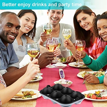 JoyHi Ice Cube Trays - Perfect Ice Sphere Maker for Cocktails