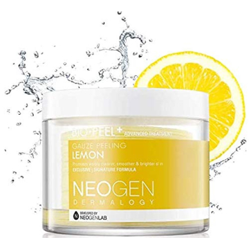 Gentle Lemon Exfoliating Pads by DERMALOGY - 30 Count