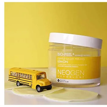 Gentle Lemon Exfoliating Pads by DERMALOGY - 30 Count