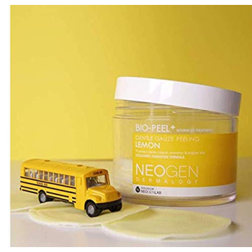 Gentle Lemon Exfoliating Pads by DERMALOGY - 30 Count