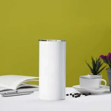 Makerflo 20 oz Sublimation Tumbler for DIY Gifts and Crafts