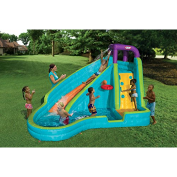 Little Tikes Slam 'n Curve Slide for Kids Summer Fun