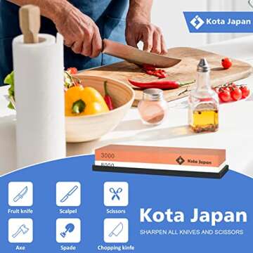Kota Japan 3000-8000 Grit Whetstone Knife Sharpening Stone
