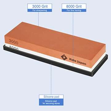 Kota Japan 3000-8000 Grit Whetstone Knife Sharpening Stone
