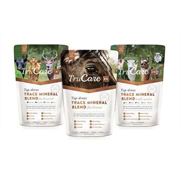 TruCare 4 Top-Dress Trace Mineral Blend for Livestock: Beef Cattle, Dairy Cattle, Deer, Elk, Goats (Zinc, Manganese, Copper, Cobalt)