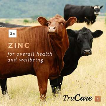 TruCare 4 Top-Dress Trace Mineral Blend for Livestock: Beef Cattle, Dairy Cattle, Deer, Elk, Goats (Zinc, Manganese, Copper, Cobalt)