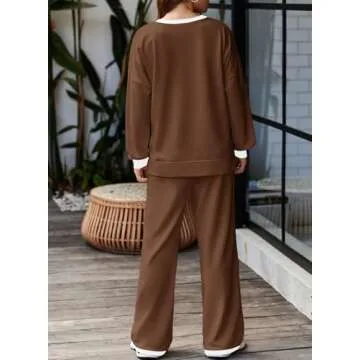 Aleumdr Comfortable 2 Piece Lounge Set for Women