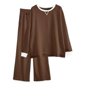 Aleumdr Comfortable 2 Piece Lounge Set for Women