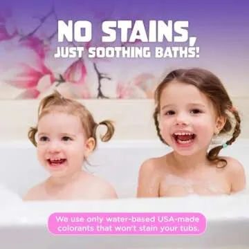 Unicorn Bath Bombs for Girls with Surprise Toys Inside (6 Pack) - Large Bubble Bomb for Kids, Gentle and Safe, USA Made, Fizzies, Fruity Scents, Won't Stain Tub - Ideal Gift by Two Sisters