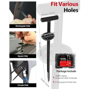 Upgrade Nylon Cable Tie Buckle - Automotive Fix Made Easy