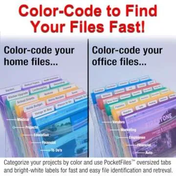 Ultimate Office StationMate Desktop Organizer for Efficient Filing