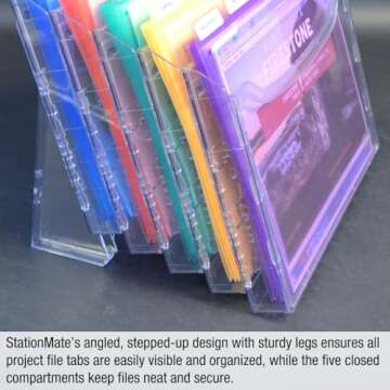 Ultimate Office StationMate Desktop Organizer for Efficient Filing