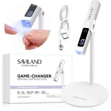 SAVILAND Handsfree LED UV Nail Lamp Kit
