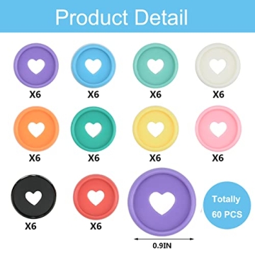 Colorful Fantasyon Binder Discs for Creative Organization