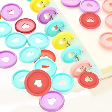 Colorful Fantasyon Binder Discs for Creative Organization