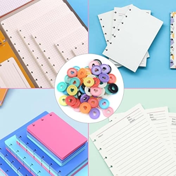 Colorful Fantasyon Binder Discs for Creative Organization