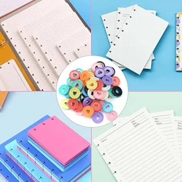 Colorful Fantasyon Binder Discs for Creative Organization