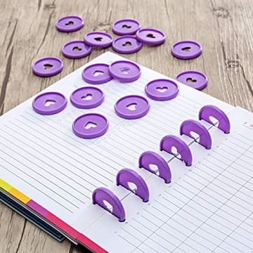 Colorful Fantasyon Binder Discs for Creative Organization