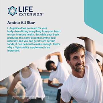 Life Extension L-Arginine Caps - Support Cardiovascular Health
