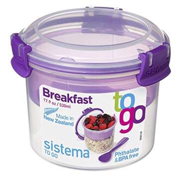 Sistema To Go Breakfast Bowl – Fresh Meal Solution