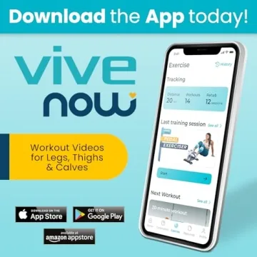 Vive Pedal Exerciser - Compact Arm and Leg Exerciser