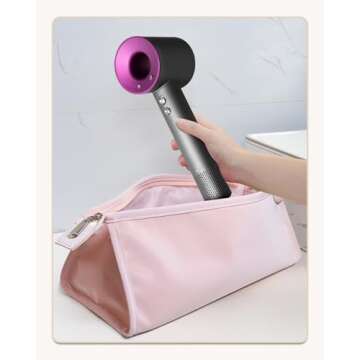 HEXTEK Waterproof Airwrap Travel Case for Hair Dryers