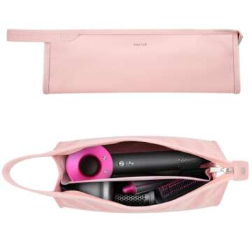 HEXTEK Waterproof Airwrap Travel Case for Hair Dryers