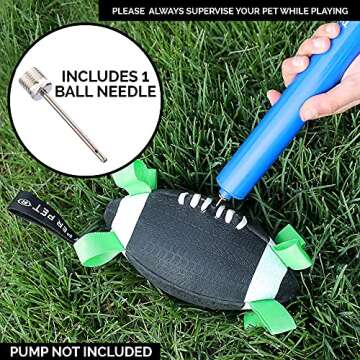 Hyper Pet Grab Tabs Dog Toys - Interactive Dog Toys for Fetch, Tug, Retrieving & Water Play - 7" Foo...